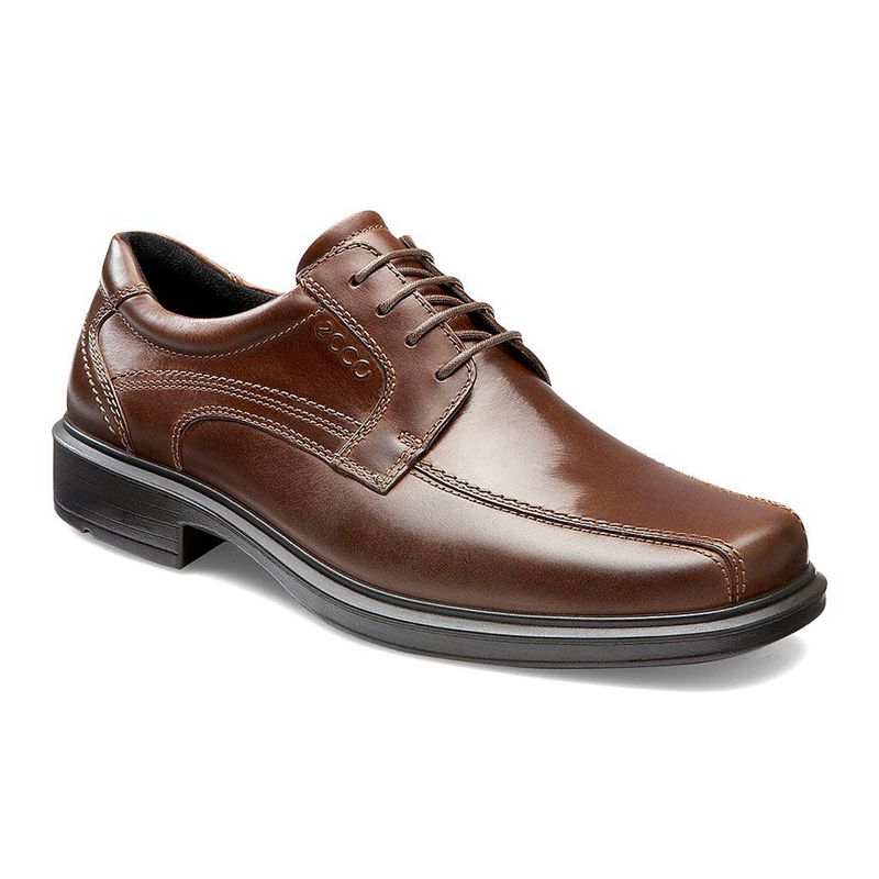 Men Business Ecco Helsinki - Oxford Brown - India USXVGC897